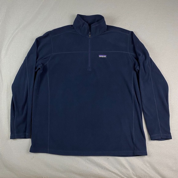 Patagonia Other - Patagonia Jacket Men XL Blue Micro D Fleece Pullover Jumper Hiking Camping 26175